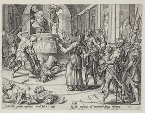 La destrucción de la casa de Baal