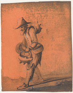 Vendedor ambulante de calderas de Harmen ter Borch
