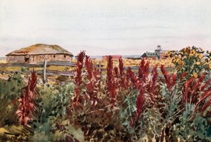 Un huerto en Veregin de Harold Copping