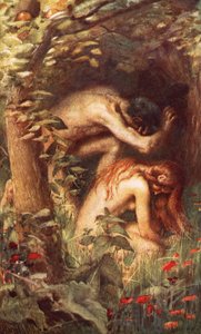Adán y Eva de Harold Copping