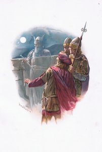 Fantasma, ilustración de Hamlet