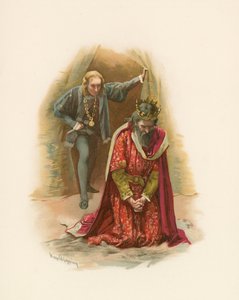 Hamlet y el rey de Harold Copping