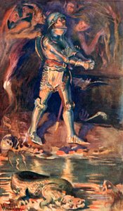 En el valle de la sombra de la muerte de Harold Copping