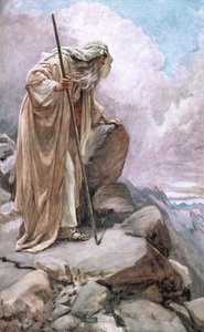 Moisés en Pisga de Harold Copping