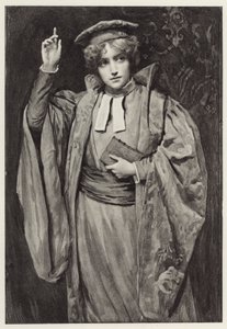 Habló tan dulcemente de la noble calidad de la misericordia