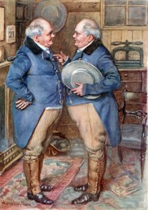 Los hermanos Cheeryble de Harold Copping