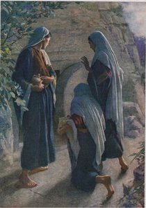 Las mujeres en el sepulcro, ilustración de 