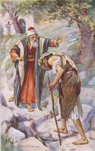 El hijo pródigo, ilustración de Harold Copping Pictures: The Crown Series, c.1920s de Harold Copping