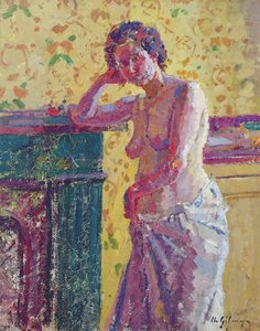 Interior con desnudo