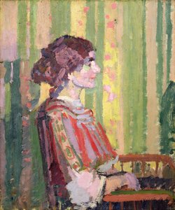 Sra. Robert Bevan, c.1913 de Harold Gilman