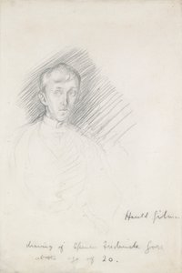 Retrato de Frederick Spencer Gore 1878-1914, c1911-1912 de Harold Gilman
