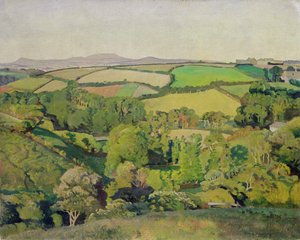 Drift Valley (óleo sobre lienzo) de Harold Harvey