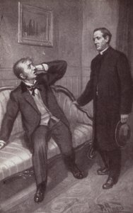 Ilustración para El Misterio de Edwin Drood de Charles Dickens de Harold Hume Piffard
