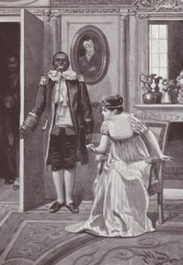 Ilustración para Vanity Fair de William Makepeace Thackeray de Harold Hume Piffard