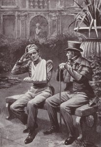 Ilustración para Vanity Fair de William Makepeace Thackeray de Harold Hume Piffard