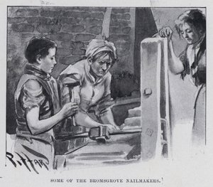 Algunos de los fabricantes de clavos de Bromsgrove de Harold Hume Piffard