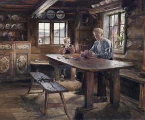 interior, tarea