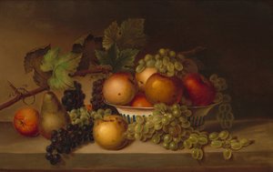 Fruta, c. 1860 de Harriet Cany Peale