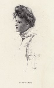 Un personaje, la condesa Frina Mavrodin de la novela, The Princess Moritza, de Percy Brebner