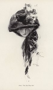 Personaje de la novela, La única salida, de Bettina Von Hutten de Harrison Fisher