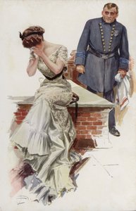 Ilustración para When a Man Marries de Mary Roberts Rinehart