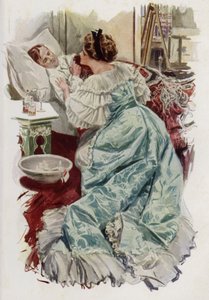 Ilustración para Cuando un Hombre se Casa de Mary Roberts Rinehart