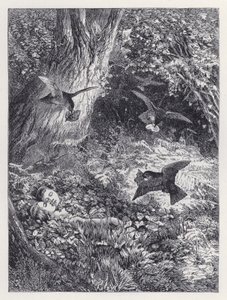 Los niños en el bosque