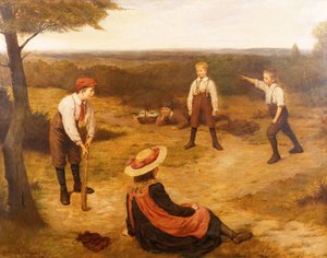 El juego del cricket de Harry Brooker