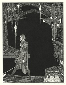 Edgar Allan Poe: La asignación (litografía) de Harry Clarke