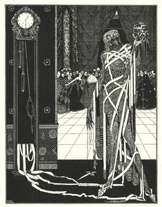 Edgar Allan Poe: El pozo y el péndulo (litografía) de Harry Clarke