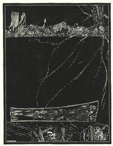 Edgar Allan Poe: El entierro prematuro (litografía) de Harry Clarke