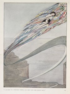 "Nací de mil tormentas y encanezco con las lluvias torrenciales". Del título del capítulo: "Todo es espíritu y parte de mí". de Harry Clarke