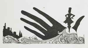 Ilustración para el cuento "Pulgarcito". de Harry Clarke