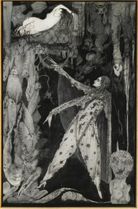 Ilustración de Fausto de Goethe, 1924-1925 de Harry Clarke