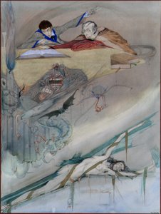 La Caída de la Casa Usher, 1923 de Harry Clarke