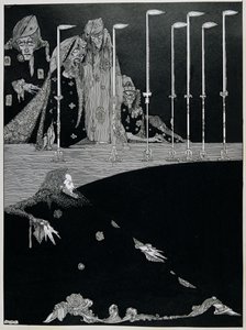 El Pozo y el Péndulo, c.1923 de Harry Clarke