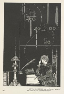 La Reina de las Nieves. Era tan inteligente que podía hacer cálculo mental hasta fracciones. de Harry Clarke