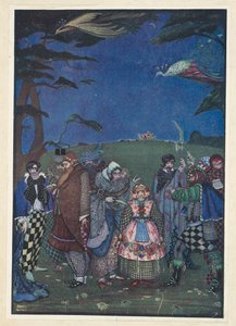 La Reina de las Nieves. Es gorda - es guapa - ¡se alimenta con nueces! de Harry Clarke