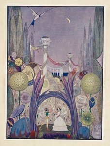 Pulgarcita
Debería ser la Reina de todas las Flores. de Harry Clarke