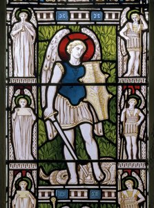 Minley, San Andrés, James Powell & Sons, Harry Ellis Wooldridge, Arcángel Miguel, 1870 de Harry Ellis Wooldridge