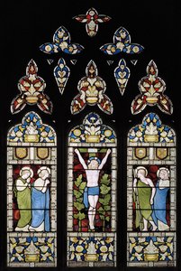 La Crucifixión, Ventana Este, 1872 de Harry Ellis Wooldridge