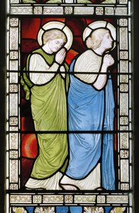 La Crucifixión, panel lateral, Ventana Este, 1872