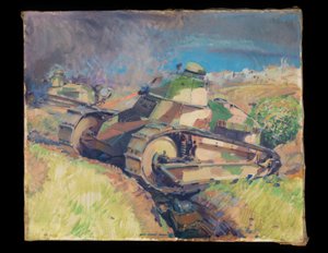 Tanques en acción de Harry Everett Townsend