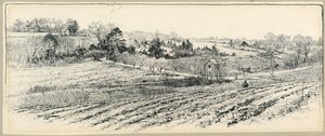 El Campo de Batalla en Beaver Dam Creek de Harry Fenn