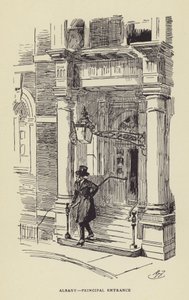 Albany, entrada principal de Harry Furniss