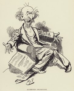Algernon Swinburne de Harry Furniss