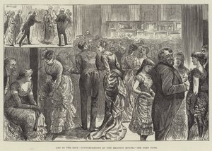 Arte en la ciudad, Conversazione en la Mansion House de Harry Furniss