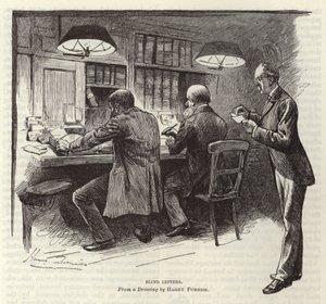 Letras ciegas de Harry Furniss