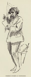 Charles Dickens en Ensayo de Harry Furniss