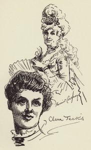 Harriet Coveney y Clara Jecks de Harry Furniss